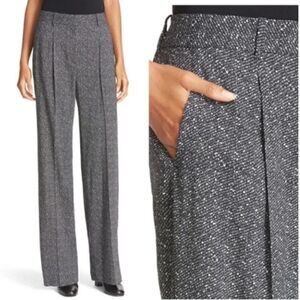 THEORY Adamaris Tweed Twill Crepe Pants 4